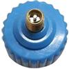 Generico Adattatore Colore Blu in Gomma e Rame Raccordo Standard per Pompa SUP Accessorio per Gonfiaggio Kayak e Paddle Board per Uso Sport Acquatici