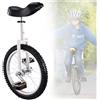 ZXFfhDHJH Monociclo, Monociclo con Ruote da 18 Pollici for Bambini, Antiscivolo, Pneumatici Montagna, Bicicletta for Esercizi di autoequilibrio