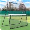 Generic Rete da allenamento da tennis, tabellone portatile per allenamento al chiuso e all'aperto, attrezzatura per allenamento sportivo da tennis e racchetta, perfetto per lo sviluppo delle abilità