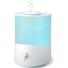 Romon Umidificatore Ambiente 2.5L, Bianco Diffusore di Oli Essenziali, fino a 28 Ore, Top Fill, Ugello a 360° per Piante Soggiorno, Umidificatores Ambiente per Aromaterapia, Spegnimento Automatico