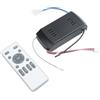 Igniport Ricevitore telecomando per ventilatore a soffitto luce timer funzione bassa tensione convertitore di frequenza 6 livelli PC case ponte o testa piatta (A)