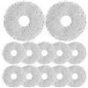 Rrochio Panni per Dreame L10s Ultra Gen2, 12 Accessori Ricambi per Aspirapolvere Dreame L40 X50 X40 L20 X30 Ultra, L50 Pro Ultra L10 Prime L10s Pro X40 Master, Mop per Mova P50 Pro Ultra, E30 Ultra