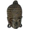 GURU SHOP Guru-Shop Maschera di Buddha, Decorazione Murale, Etno Decorazione Murale in Legno di Balsa, Dimensioni: 25 cm, Maschere per la Decorazione Murale