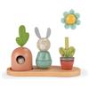 MOULIN ROTY Wooden Stack Up Toy Trois Petits Lapins 1 pz