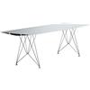 BD BARCELONA DESIGN tavolo TABLE B STAINLESS STEEL LEGS - TABLE-B-STEEL-LEGS-90x180