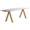 BD BARCELONA DESIGN tavolo TABLE B WOOD LEGS - TABLE-B-WOOD-LEGS-90X160