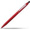 Cross Click penna roller a inchiostro gel non retrattile, Rosso Metalico