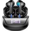 Nerunsa 2026 Cuffie Bluetooth Senza Fili Bluetooth 5.4 HiFi Stereo, 50 Ore Tempo