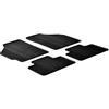 Gledring Rubber Car Mats-Set di tappetini in gomma profilo T Punto II, 4 pezzi