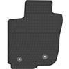 Wielganizator Tappetini in gomma su misura, compatibili con Toyota RAV4 III SUV (2006-2013) tappetino per auto anteriore sinistro in gomma nero con elementi di fissaggio inclusi 1 pezzo
