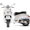 DualColorStampe Adesivi compatibili con Piaggio Vespa 300 GTS Super kit adesivi completo MITICA - Colore a scelta M0302 (BLU 49)