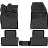 ELEMENT Set di Tappetini Auto in Gomma TPE 3D per Opel Astra L | 2022 -> | Hatchback | Tappetini Auto Originali 100% Adatti, Tappetini Gomma Auto Universali Resistanti, Tappetini 3D per Auto