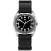 1963 Watch Militado ML17 - Orologio militare al quarzo da uomo, 36 mm, movimento G12, super luminoso, impermeabile fino a 100 m, Quadrante nero/movimento G12/calendario/vetro K1