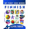 Effie Delarosa Learn Finnish for Beginners, My First 1000 Words (Tascabile)