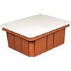 FAEG Cassetta di derivazione da incasso muro 161x130x70 con coperchio e viti IP40 FAEG - FG10213