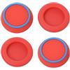 CFUENSBFDA 4 Pezzi Di Tappi For Impugnatura For Pollice Silenzio Compatibili Con PS5/PS4/Xbox One/Xbox One Elite/8BitDo SN30 Pro/Switch Pro Joystick Controller(Red blue)