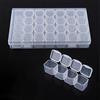 TOPINCN 28 Slots porta pillole TOPINCN Pillole Organizzatore Cassa in plastica trasparente per organizer tablet Scatola di immagazzinaggio
