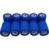PintoMed Bendaggio Coesivo - 10 Blu - garza elastica - 10 rotoli x 7,5 cm x 4,5 m autoadesiva flessibile bende, primo soccorso - Wrap Cohesive Bandage - Confezione da 10
