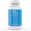 BodyBio PC - Phosphatidylcholine for Brain Health, Mental Clarity, Cognitive Function, Cellular Repair & Healthy Aging, Phospholipid Complex Supplement for Gentle Daily Detox 100 Softgels