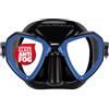 SALVIMAR Morpheus Anti Fog, Maschera anti appannamento,per Pesca Subacquea, Snorkeling, Unisex adulto, Nero/Blue