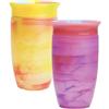 Munchkin 2 Pack Tazze Miracolo 360 Bambino & Bebè | 296ml | Rosa/Giallo