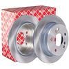 febi bilstein 08138 disco freno (posteriore) - set di 2 dischi | BENZ
