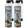 Lampa 38140 Gonfia e ripara Pneumatici - 300 ml (Confezione da 2)