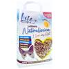 LifeGreen Lettiera Naturalissima per gatti 2 kg Limone, con Fibra di Pisello e Amido di Mais, Vegetale, Biodegradabile, Agglomerante 3.8L, Elimina odori