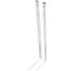 PARENCE.- Set di 4 bacchette in acciaio inox - Lunghezza 22 cm | Riutilizzabile, leggero e facile da pulire | Ideale per cucina asiatica, sushi, ramen, dim sum