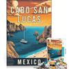 JIANGENNF Puzzle da 1000 pezzi per ragazzi, Cabo San Lucas, Messico, gioco educativo, attività divertenti da fare in casa, rafforza l'amore tra le coppie 38x26cm