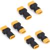 BTFO 6pz Adattatori da XT60 a XT90 Maschio Femmina | Connettore Wireless da XT60 a XT90 per Auto RC Aerei Camion Barche Quadricotteri e Batterie Lipo NiMH