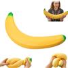 FRGITYGIFT Squishy gigante a forma di banana, 45,7 cm, a forma di banana, antistress, a forma di fragola, a lento aumento, per ansia, stress e bomboniere