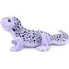 Lilizzhoumax Gecko - Peluche realistica, super morbida, 39,9 cm, decorazione per casa, regalo compleanno bambini, ragazzi e ragazze, viola