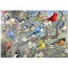MyPuzzle.com MyPuzzle Uccelli Colorati Sull'albero In Fiore - Premium 1000 Pezzi Puzzle - MyPuzzle Collezione speciale di Puzzle Galaxy