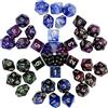 Maxentico Set Dadi D&D Particolari, 6 x 7 (42 Pezzi) Colorato Poliedrici | Dadi da Gioco, Dnd Dice Set, Dungeons and Dragons per Pathfinder, Giochi da Tavolo