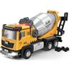 LTFIOON Costruzione Camion Giocattolo, 1:40 Camion Betoniera Rullo, Giochi da Veicoli da Costruzione Set, Veicolo da Cantiere con Suono e Luce, Veicoli da Trasporto per Ragazzi 3 4 5 6 Anni