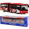 FCXVXCL Autobus, Macchinine Giocattolos Auto Modellino Giocattolo Veicolo Carro Giocattolos Macchinines Auto da Corsa Macchinine Tirare Indietro Macchinines Regalo per Bambini(Rosso)