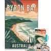 JIANGENNF Puzzle per adulti da 1000 pezzi, Byron Bay in Australia, giochi per famiglie, analisi e logica, per migliorare l'amore tra le coppie 38x26cm