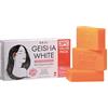 Generisch Geisha White Soap - Sapone sbiancante della pelle, 3 x 65 grammi