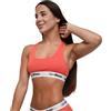 GymBeam Bralette donna con spalline larghe Strawberry Red 1 St