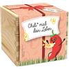 Feel Green - WE CREATE NATURE Ecobox, peperoncino con semi biologici, piante in scatola di legno, 11 x 11 x 10 cm, prodotto in Austria, idea regalo sostenibile, Grow Your Own