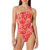 Amazon Essentials Costume da Bagno Intero Monospalla Donna