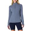 Amazon Essentials Giacca Sportiva da Corsa Morbida e Leggera con Cerniera, da Allenamento, Alte Prestazioni Donna, Ardesia Tintura Policromatica, XL