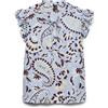 VERO MODA Vmnellie Carla SL Frill Top Wvn Ga