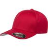 Flexfit - Berretto da Baseball da Uomo - Rosso - Large-X-Large