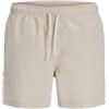 JACK & JONES Jpstmaui Ocean Seersucker Swim Shorts, Raggio di Luna, M Uomo