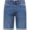 ONLY & SONS Onsply Med Blue 61857 Pim DNM Shorts 61857-Pantaloncini, Media Blu Denim, XL Uomo