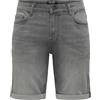 Only & Sons Shorts Onsply Grey 6186 Pim DNM Pantaloncini, Medium Grigio Denim, M Uomo