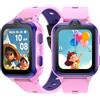 DOOGEEEco ANYSCENES3-Rosa Smartwatch bambini 4G LTE, Videocall HD, GPS triplo, SOS e Controllo genitori, Doppia fotocamera, 16GB, IP68, 5 giorni