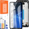 Arbilato OLED per Samsung Galaxy A52S 5G A528 LCD Schermo con Telaio | SM-A528B, SM-A528B/DS Digitizer Assembly Touch Screen Riparazione,Supporto per impronte